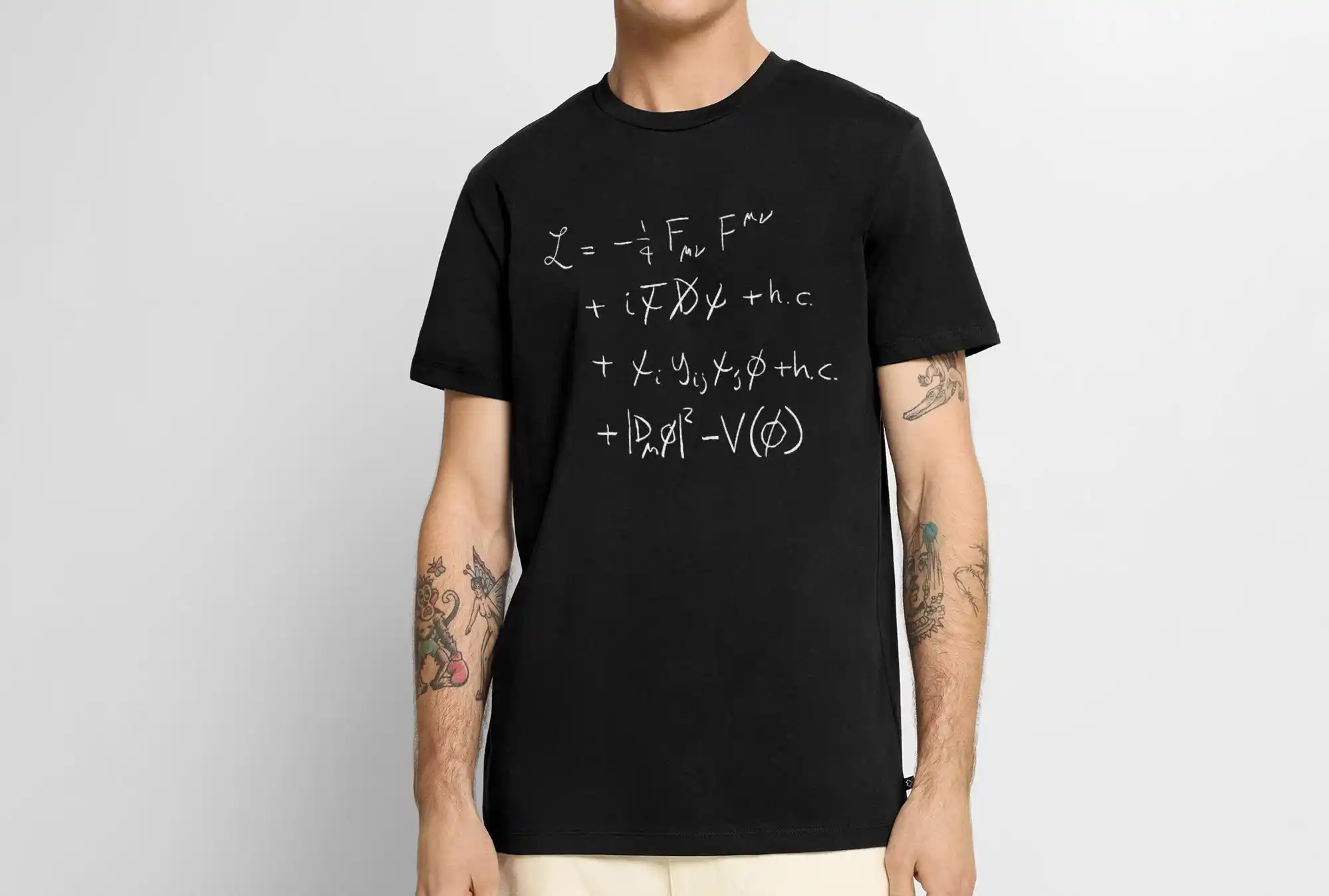 Standard Model of Particle Physics T-shirt