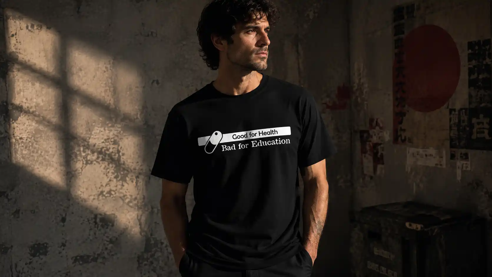 Good for Health, Bad for Education T-shirt – Akira